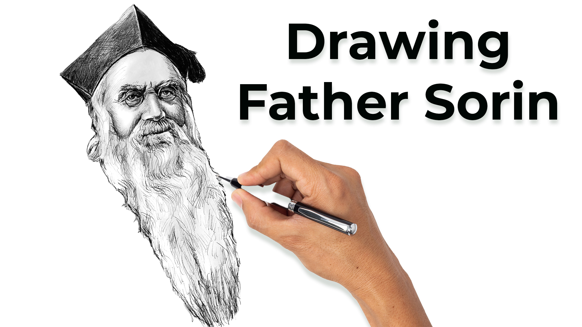 Drawing Father Sorin 