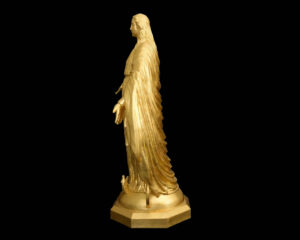 Our Mother 15" Bronze w/ 23.75kt Gold