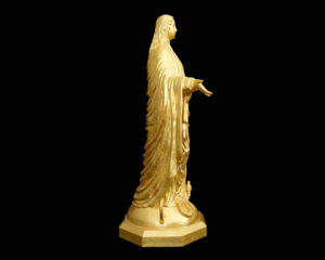 Our Mother 15" Bronze w/ 23.75kt Gold