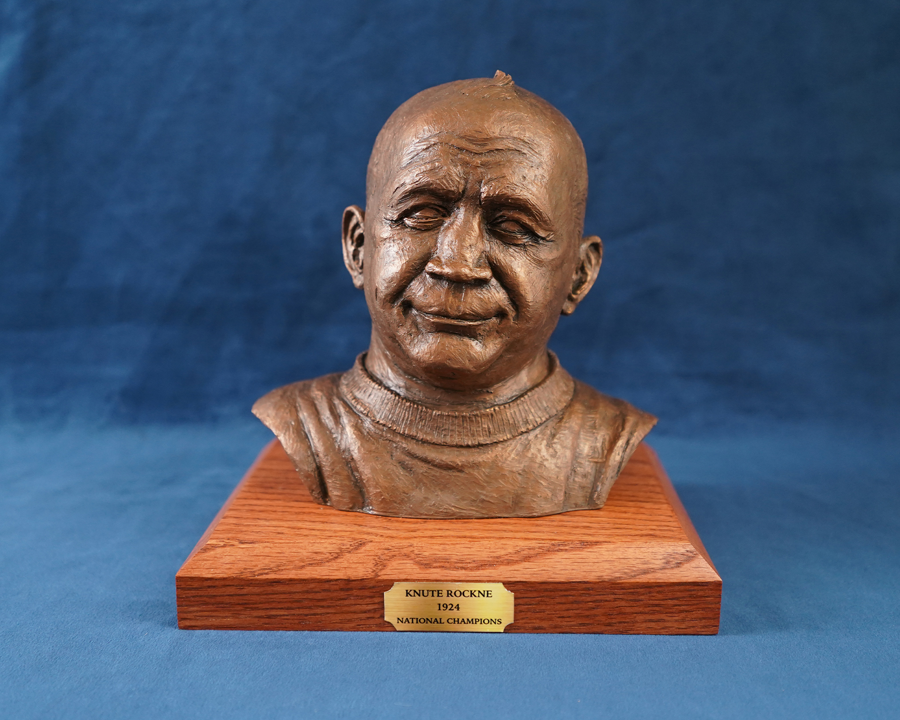 Coach Rockne Sculpture 
