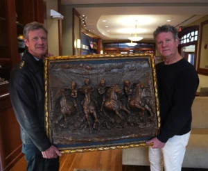 Four Horsemen Relief Sculpture Lost-Wax Bronze (Original Full-Size)